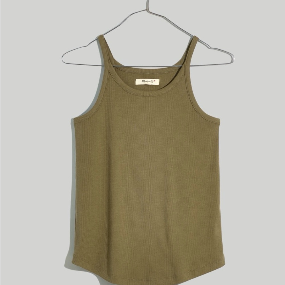 Madewell Supima Rib ‘90’s Tank - Picture 5 of 11